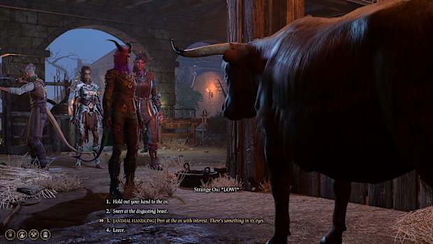 BG3 Last Light Inn Strange Ox